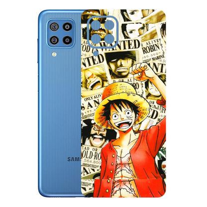 Samsung M/F/Note/Flip and C Phone Skins (All Models) - Luffy Anime - 3D Embossed Finish (L-177) Samsung Galaxy F22