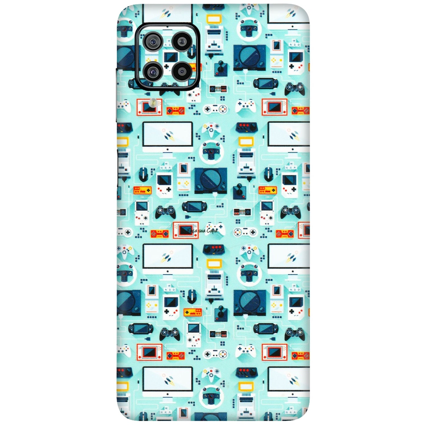 Samsung M/F/Note/Flip and C Phone Skins (All Models) - Gadgets Doodle - 3D Embossed Finish (L-184) Samsung Galaxy F22