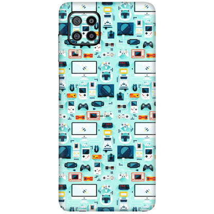 Samsung M/F/Note/Flip and C Phone Skins (All Models) - Gadgets Doodle - 3D Embossed Finish (L-184) Samsung Galaxy F22
