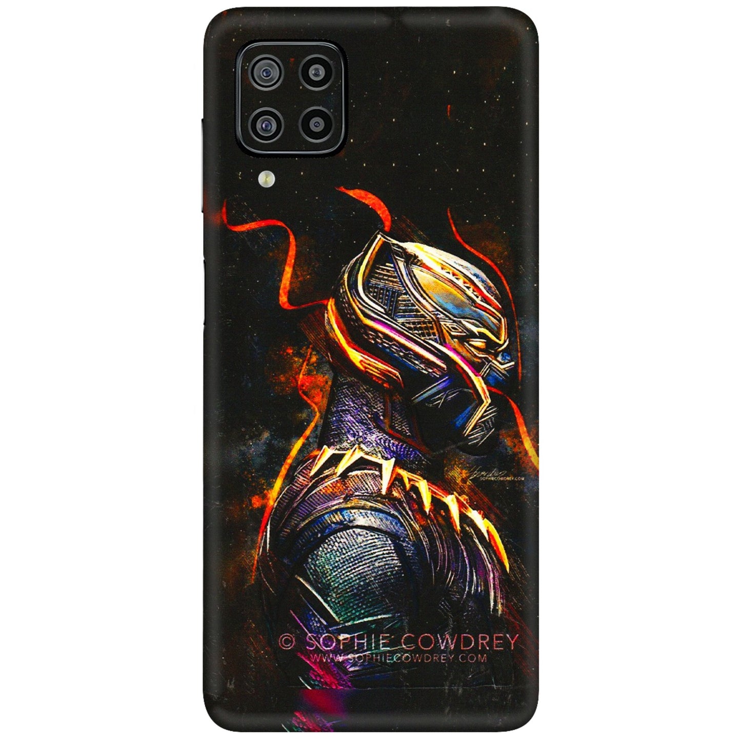 Samsung M/F/Note/Flip and C Phone Skins (All Models) - Black Panther - 3D Embossed Finish (L-190) Samsung Galaxy F22