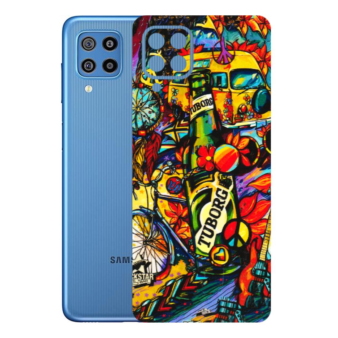 Samsung M/F/Note/Flip and C Phone Skins (All Models) - Cool Beer Bottle - 3D Embossed Finish (L-193) Samsung Galaxy F22