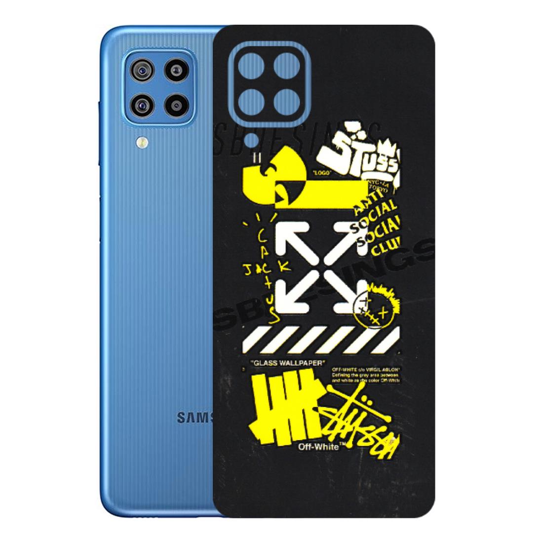 Samsung M/F/Note/Flip and C Phone Skins (All Models) - Anti Social Graffiti - 3D Embossed Finish (L-198) Samsung Galaxy F22