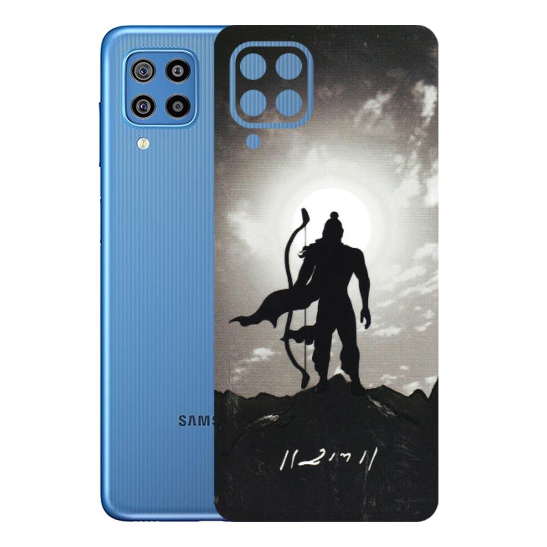 Samsung M/F/Note/Flip and C Phone Skins (All Models) - Jai Siya Ram - 3D Embossed Finish (L-200) Samsung Galaxy F22