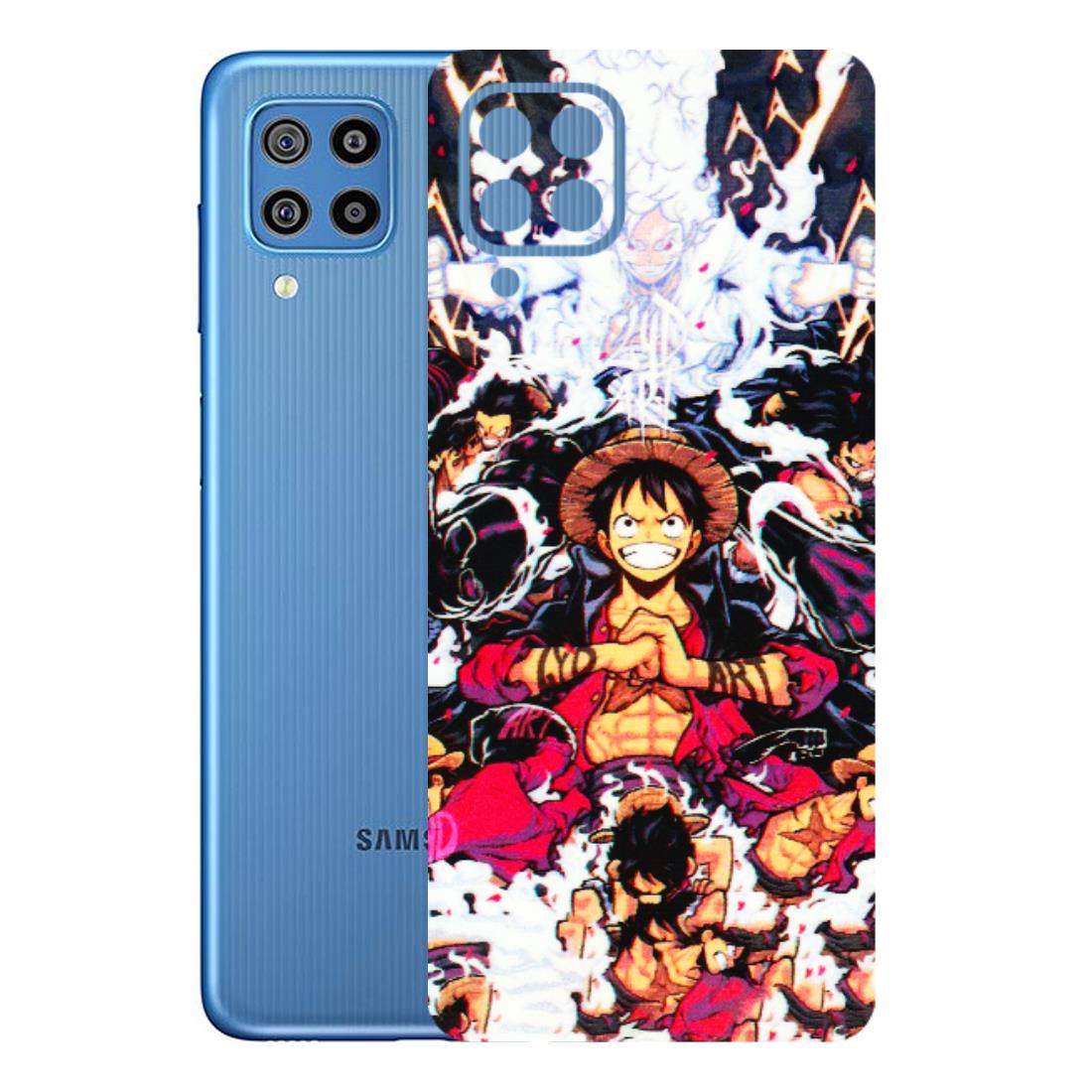 Samsung M/F/Note/Flip and C Phone Skins (All Models) - Luffy Anime Character - 3D Embossed Finish (L-203) Samsung Galaxy F22