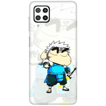 Samsung M/F/Note/Flip and C Phone Skins (All Models) - Angry Young Shinchan - 3D Embossed Finish (L-226) Samsung Galaxy F22