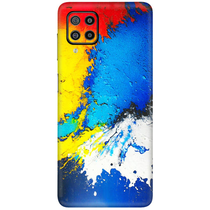 Samsung M/F/Note/Flip and C Phone Skins (All Models) - Acrylic Paint Spill - 3D Embossed Finish (L-229) Samsung Galaxy F22