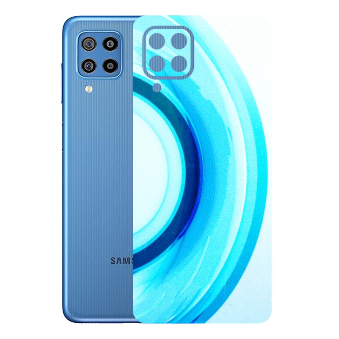 Samsung M/F/Note/Flip and C Phone Skins (All Models) - The Blue Curve - 3D Embossed Finish (L-244) Samsung Galaxy F22