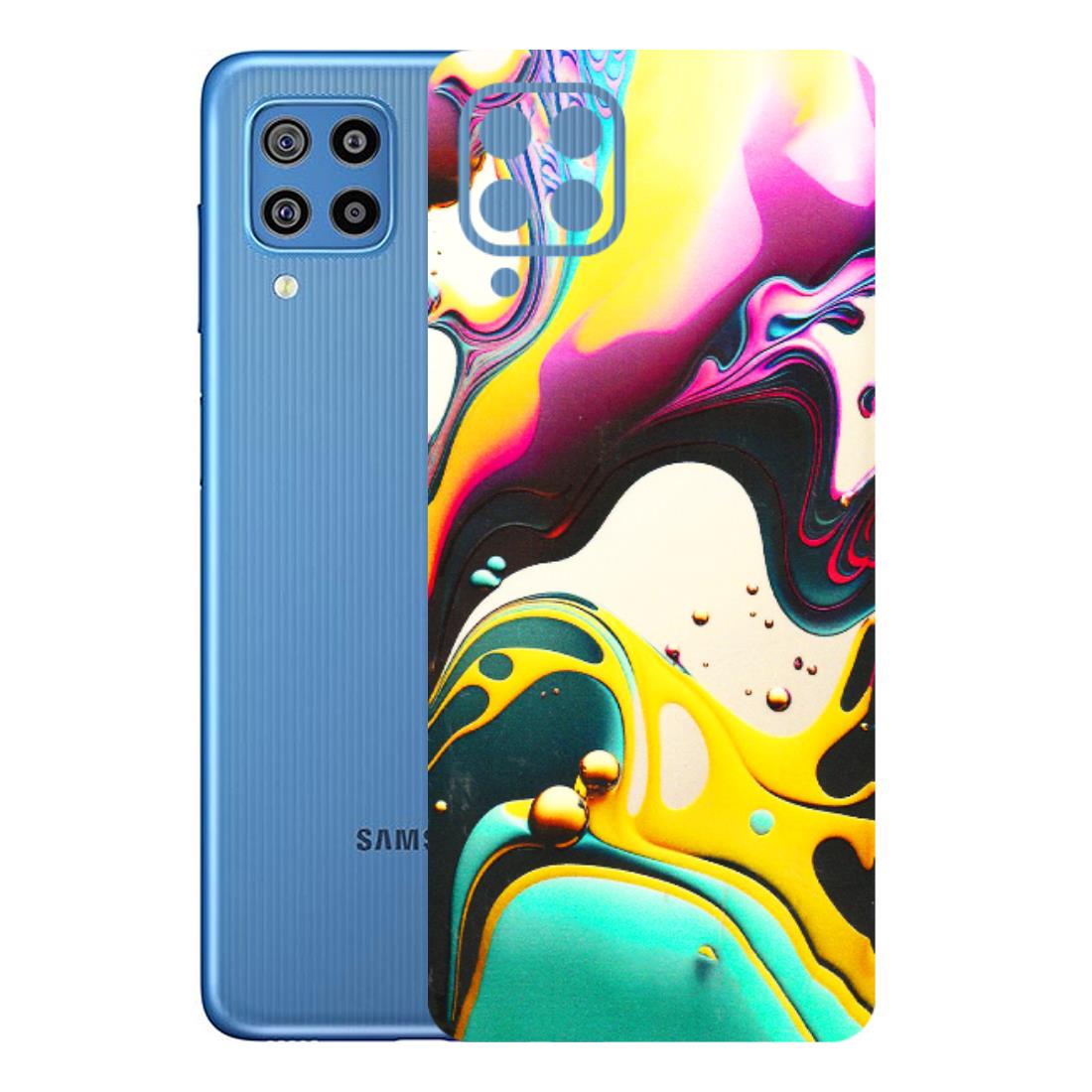 Samsung M/F/Note/Flip and C Phone Skins (All Models) - Multicolor Abstract pattern - 3D Embossed Finish (L-254) Samsung Galaxy F22