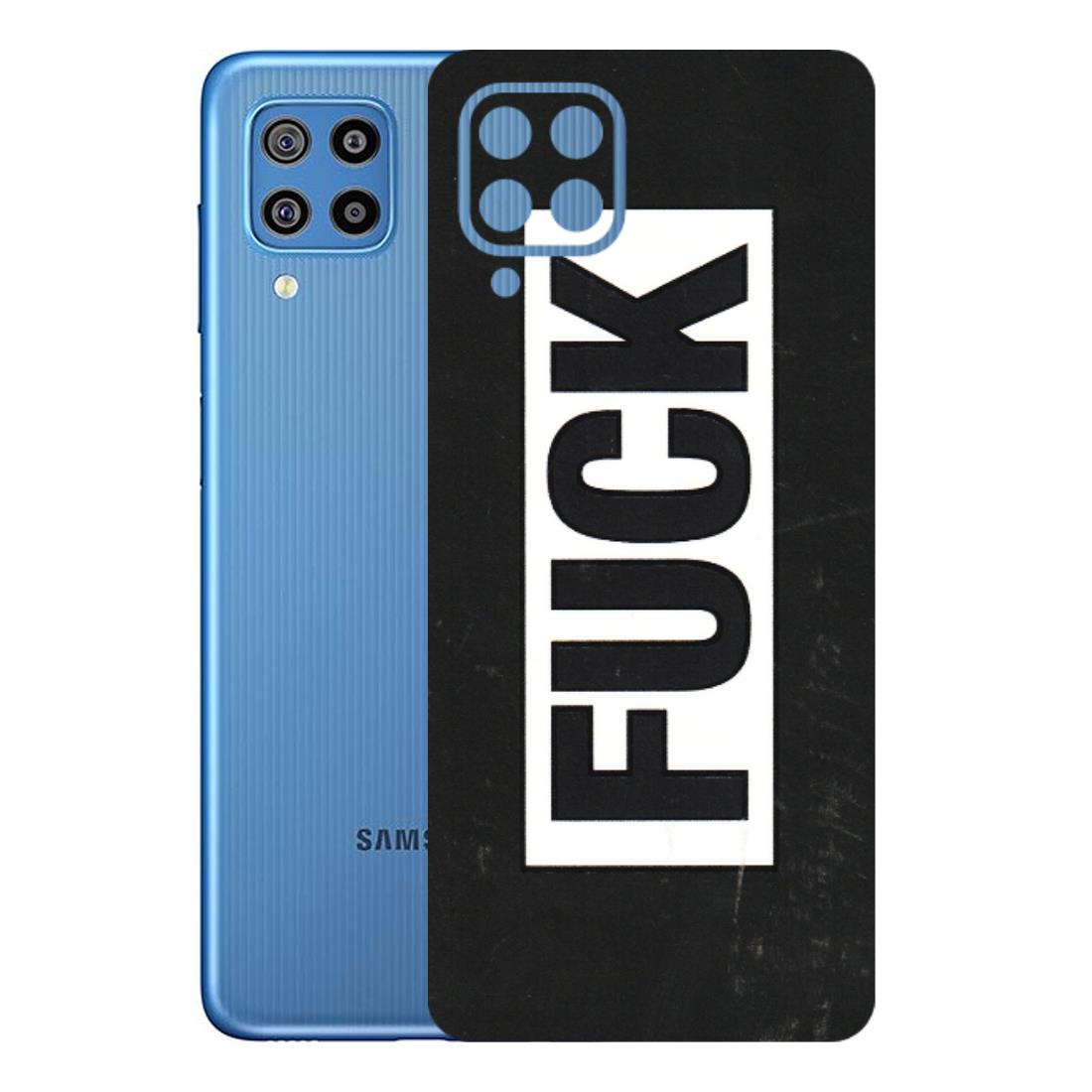 Samsung M/F/Note/Flip and C Phone Skins (All Models) - The F Word - 3D Embossed Finish (L-255) Samsung Galaxy F22