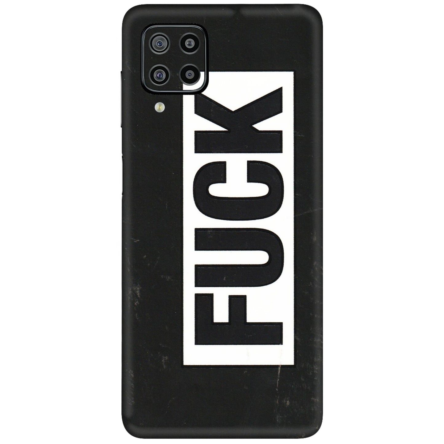 Samsung M/F/Note/Flip and C Phone Skins (All Models) - The F Word - 3D Embossed Finish (L-255) Samsung Galaxy F22