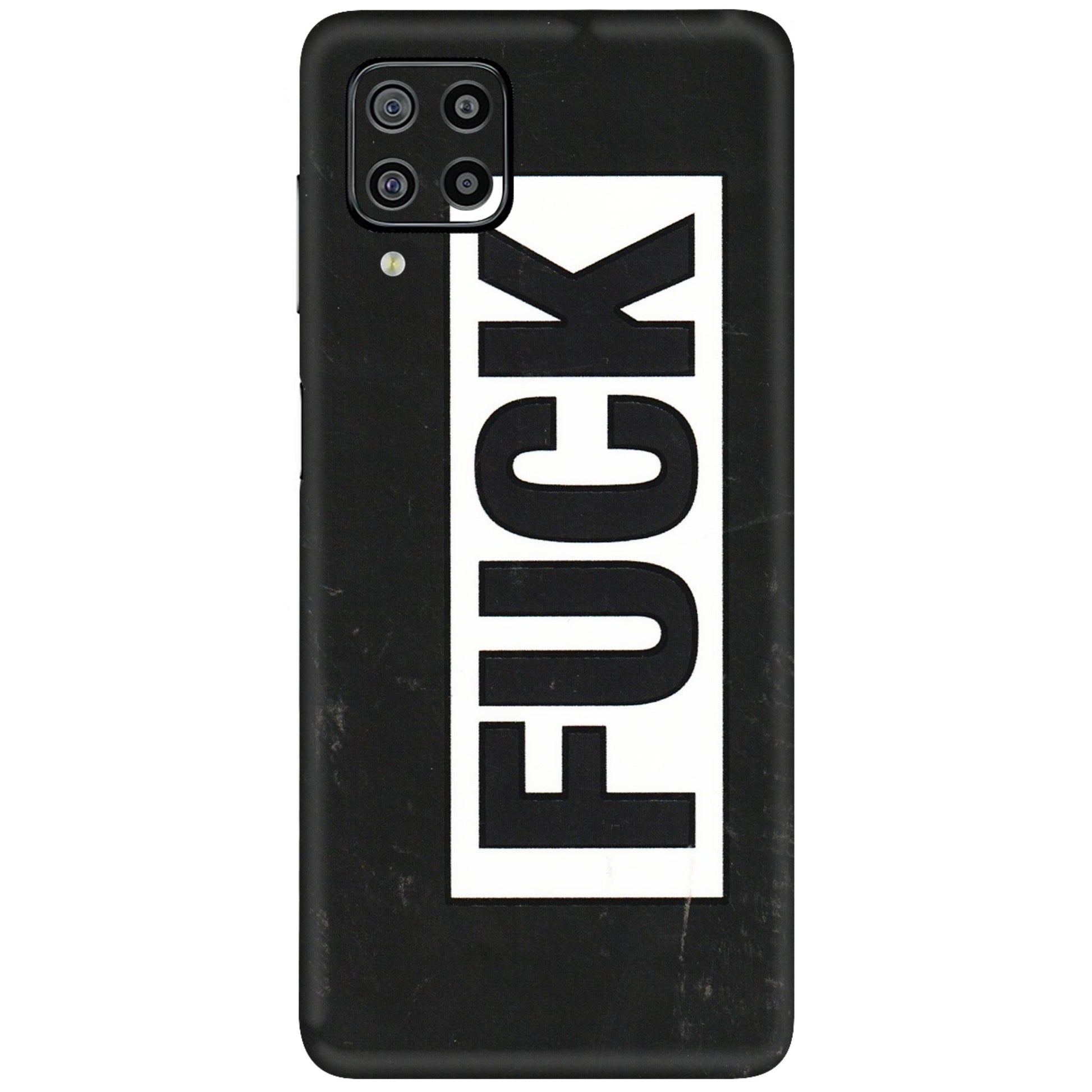 Samsung M/F/Note/Flip and C Phone Skins (All Models) - The F Word - 3D Embossed Finish (L-255) Samsung Galaxy F22