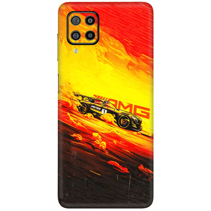Samsung M/F/Note/Flip and C Phone Skins (All Models) - AMG Car Speed Cover - 3D Embossed Finish (L-256) Samsung Galaxy F22