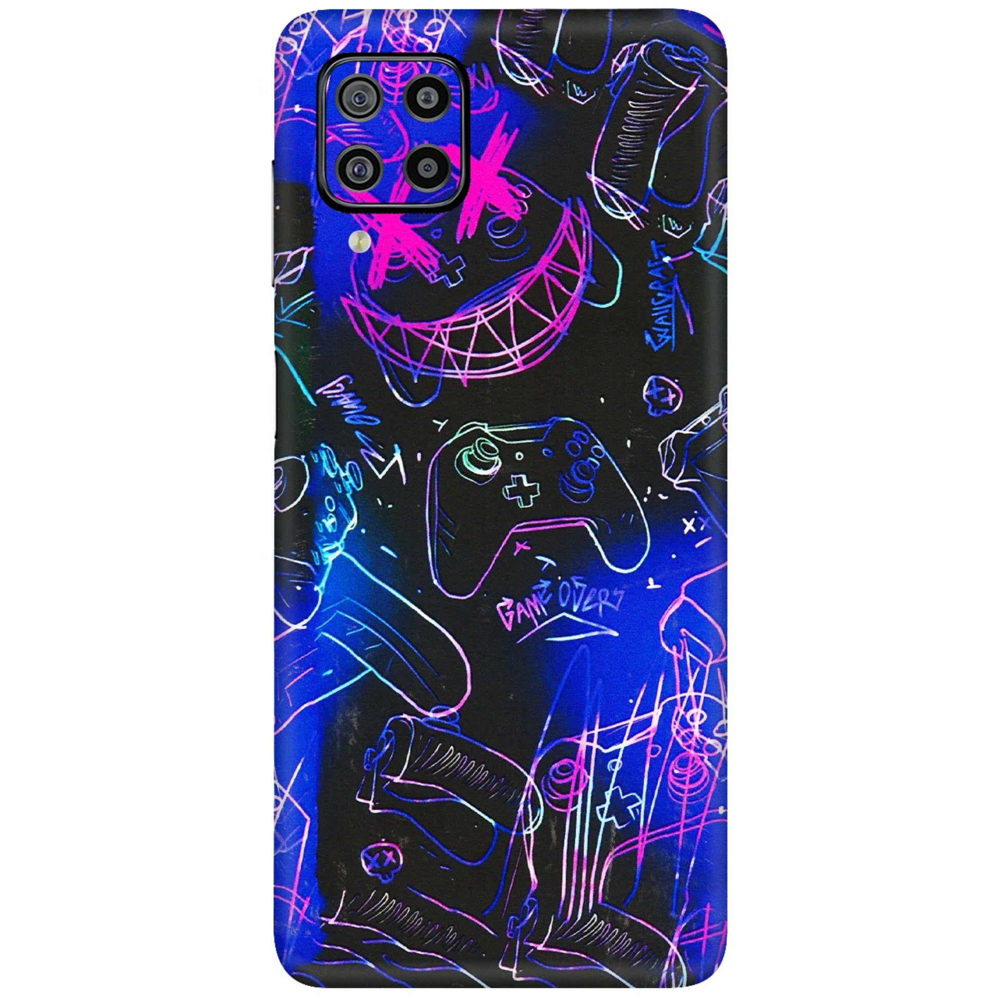 Samsung M/F/Note/Flip and C Phone Skins (All Models) - Gamers Paradise - 3D Embossed Finish (L-258) Samsung Galaxy F22