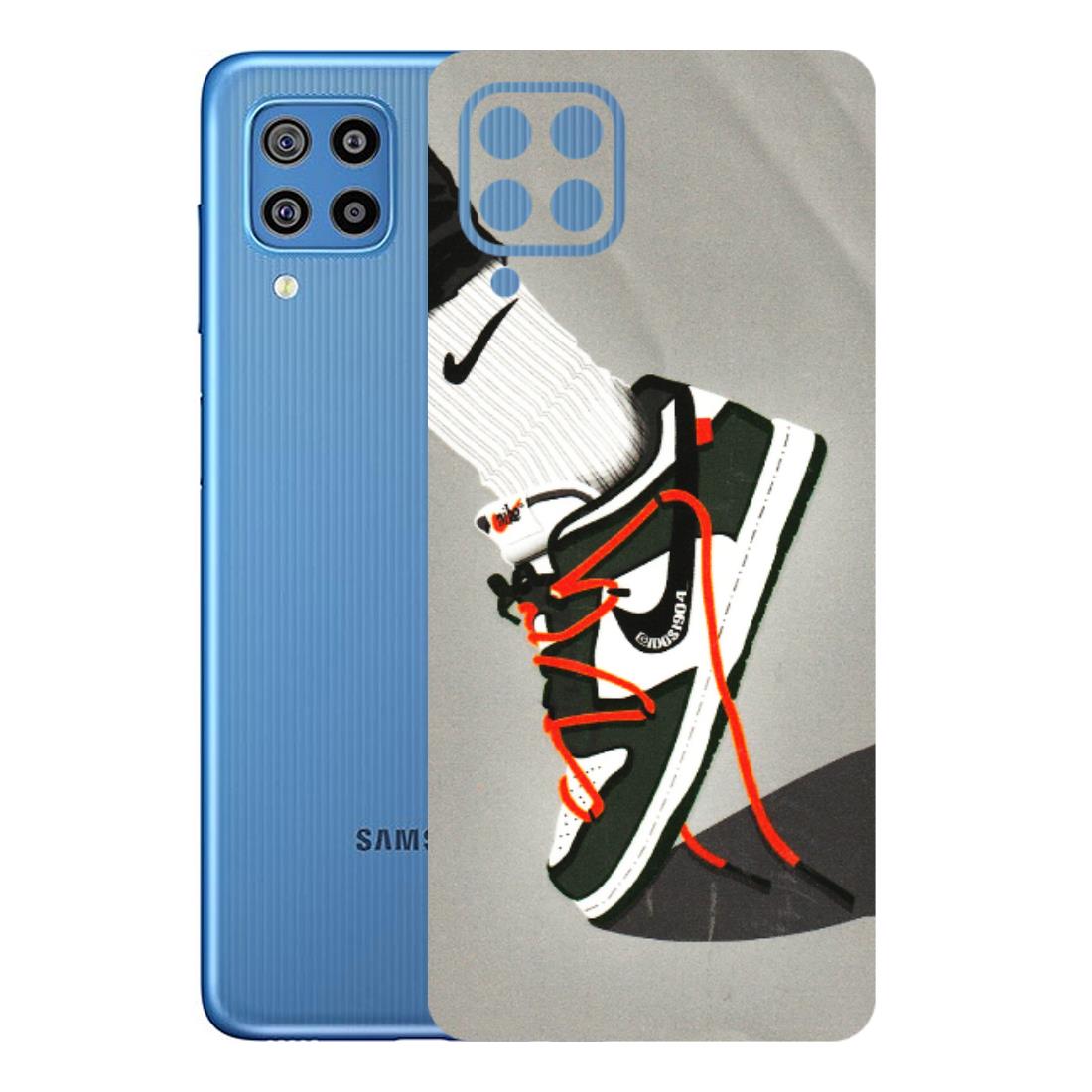 Samsung M/F/Note/Flip and C Phone Skins (All Models) - New Grey Sneaker - 3D Embossed Finish (L-261) Samsung Galaxy F22