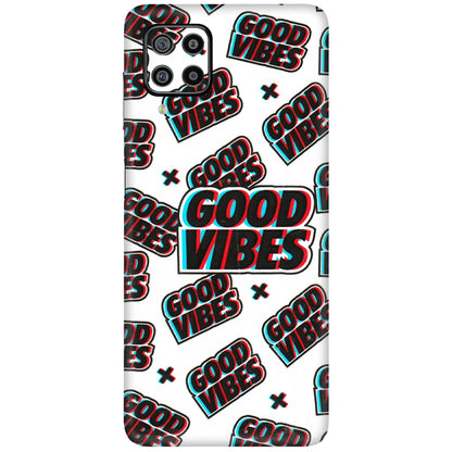 Samsung M/F/Note/Flip and C Phone Skins (All Models) - Good Vibes - 3D Embossed Finish (L-282) Samsung Galaxy F22