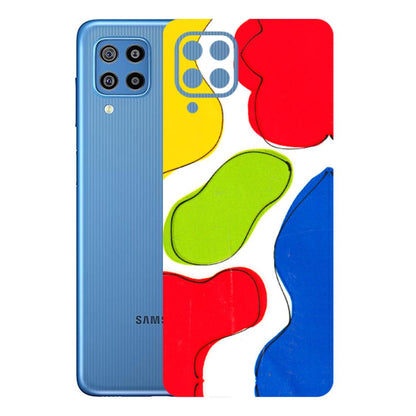 Samsung M/F/Note/Flip and C Phone Skins (All Models) - RGB Colour Paint - 3D Embossed Finish (L-284) Samsung Galaxy F22