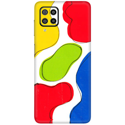 Samsung M/F/Note/Flip and C Phone Skins (All Models) - RGB Colour Paint - 3D Embossed Finish (L-284) Samsung Galaxy F22