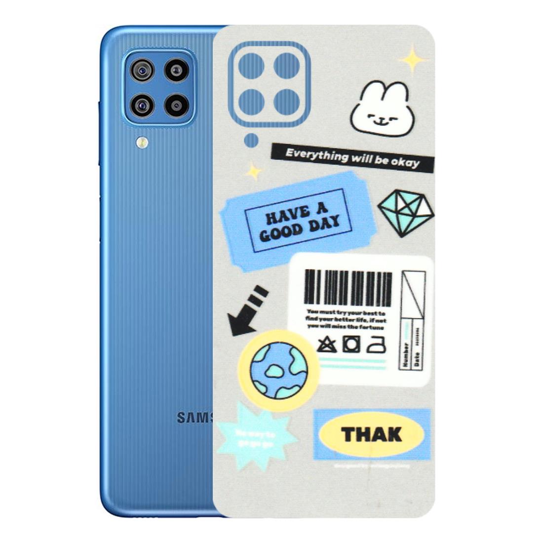 Samsung M/F/Note/Flip and C Phone Skins (All Models) - Will Be Okay Design - 3D Embossed Finish (L-316) Samsung Galaxy F22