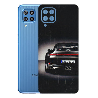 Samsung M/F/Note/Flip and C Phone Skins (All Models) - New Black Porsche GT3 - 3D Embossed Finish (L-327) Samsung Galaxy F22