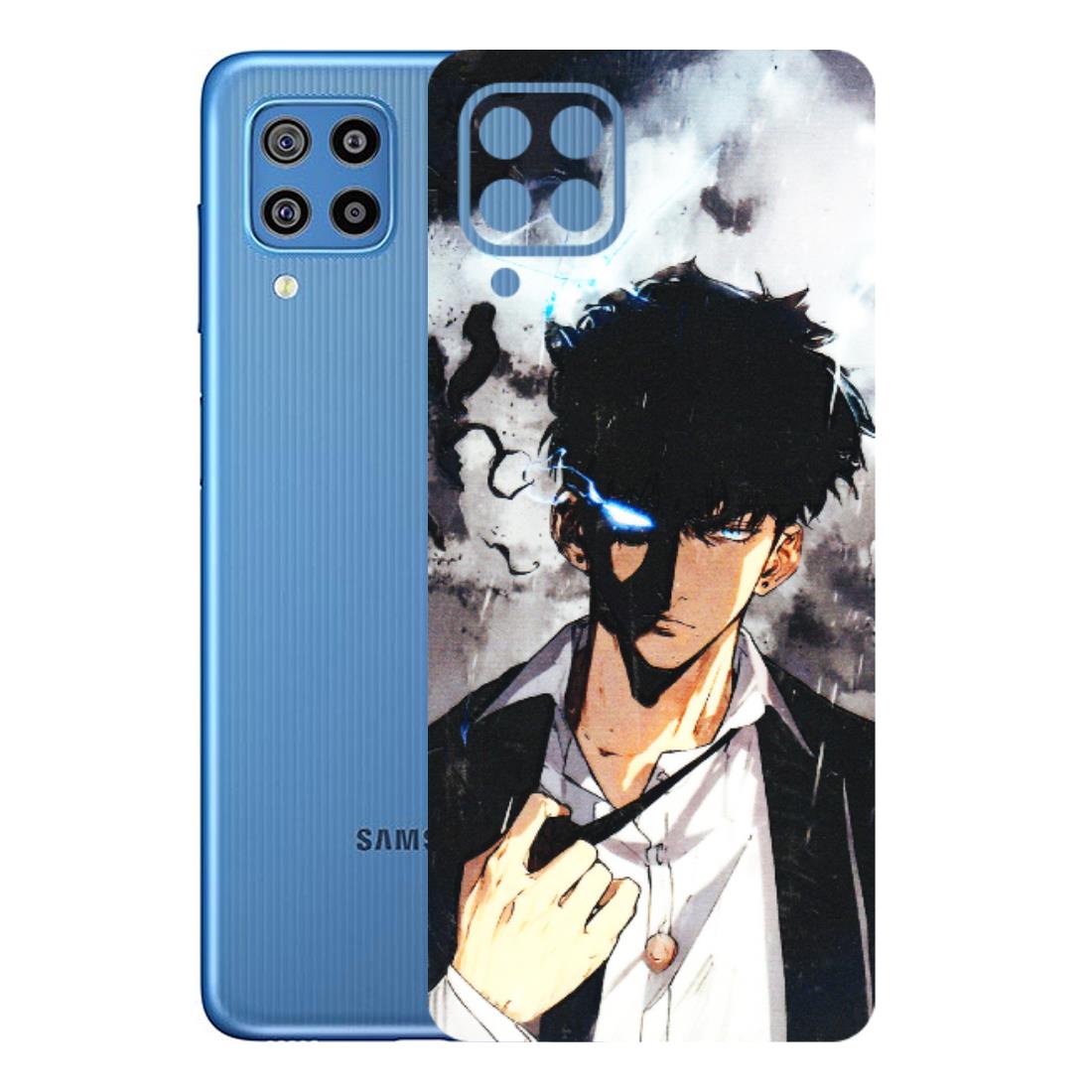 Samsung M/F/Note/Flip and C Phone Skins (All Models) - Sung Jinwoo Manhwa Anime - 3D Embossed Finish (L-328) Samsung Galaxy F22