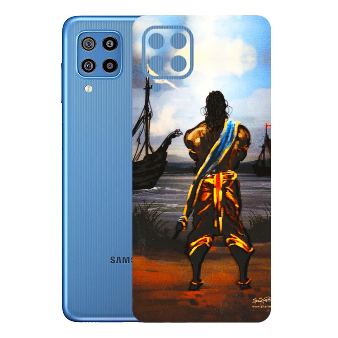 Samsung M/F/Note/Flip and C Phone Skins (All Models) - Heavenly God Figure - 3D Embossed Finish (L-34) Samsung Galaxy F22