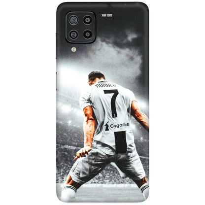 Samsung M/F/Note/Flip and C Phone Skins (All Models) - Ronaldo CR7 Crazy - 3D Embossed Finish (L-44) Samsung Galaxy F22