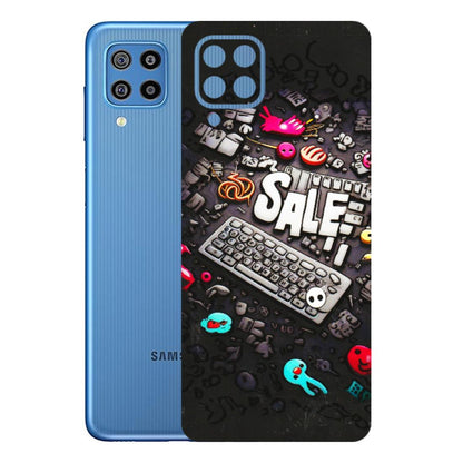 Samsung M/F/Note/Flip and C Phone Skins (All Models) - Gadgets Sale - 3D Embossed Finish (L-50) Samsung Galaxy F22