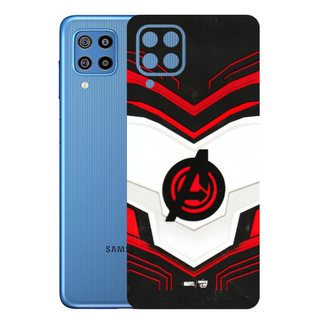 Samsung M/F/Note/Flip and C Phone Skins (All Models) - Avengers Logo - 3D Embossed Finish (L-55) Samsung Galaxy F22