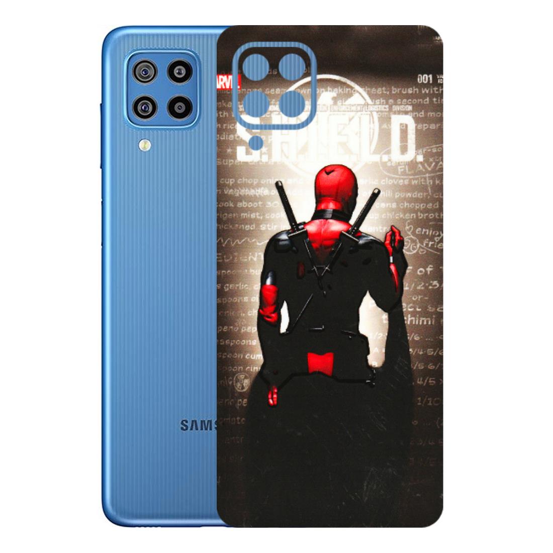 Samsung M/F/Note/Flip and C Phone Skins (All Models) - Deadpool - 3D Embossed Finish (L-56) Samsung Galaxy F22