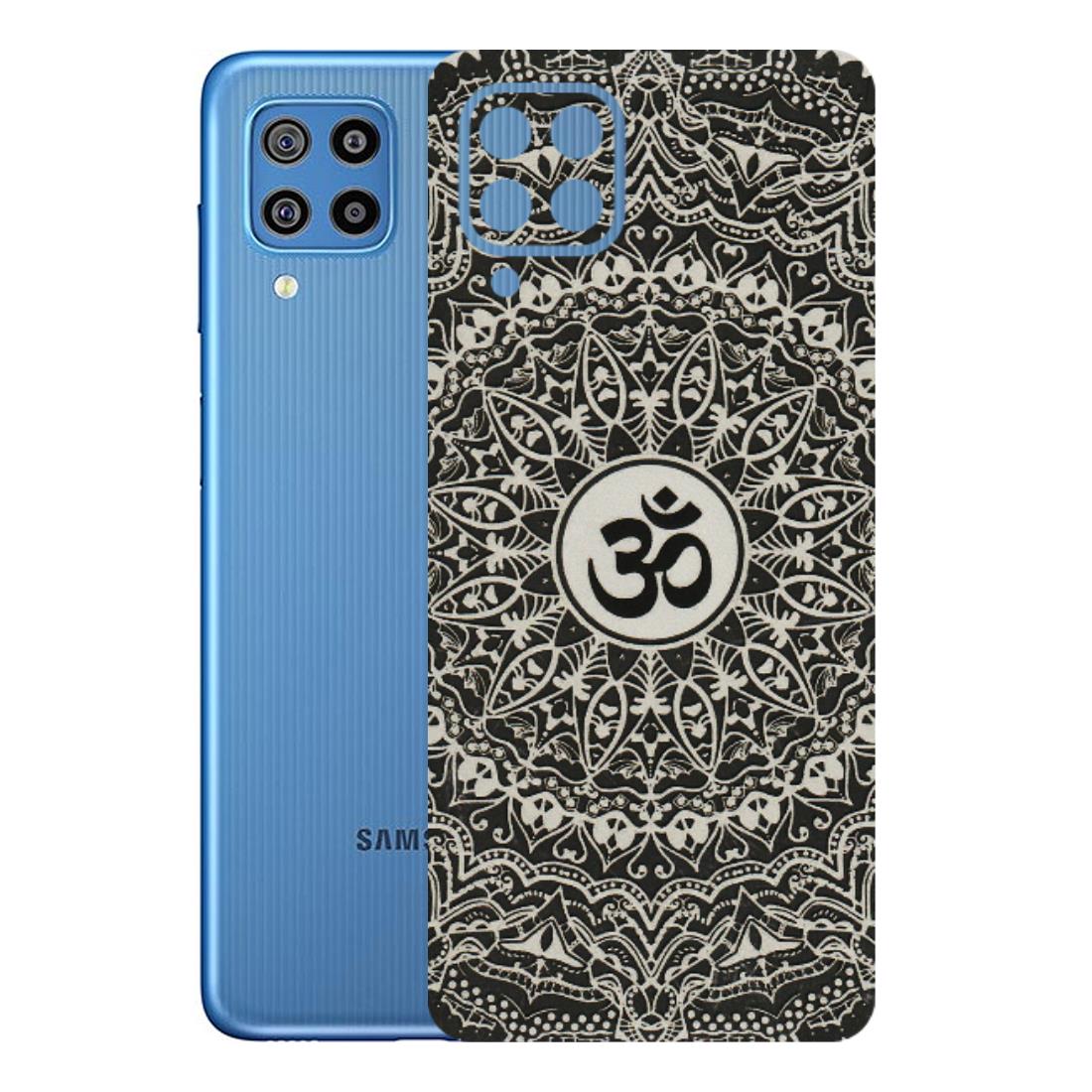 Samsung M/F/Note/Flip and C Phone Skins (All Models) - Aum Elegant Mandala - 3D Embossed Finish (L-62) Samsung Galaxy F22