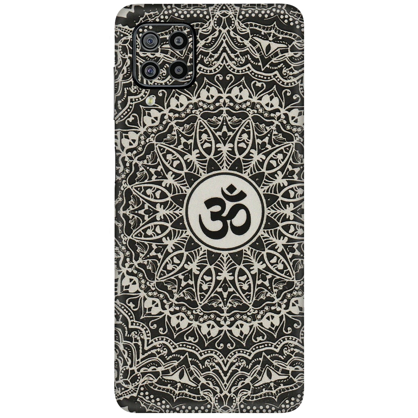 Samsung M/F/Note/Flip and C Phone Skins (All Models) - Aum Elegant Mandala - 3D Embossed Finish (L-62) Samsung Galaxy F22