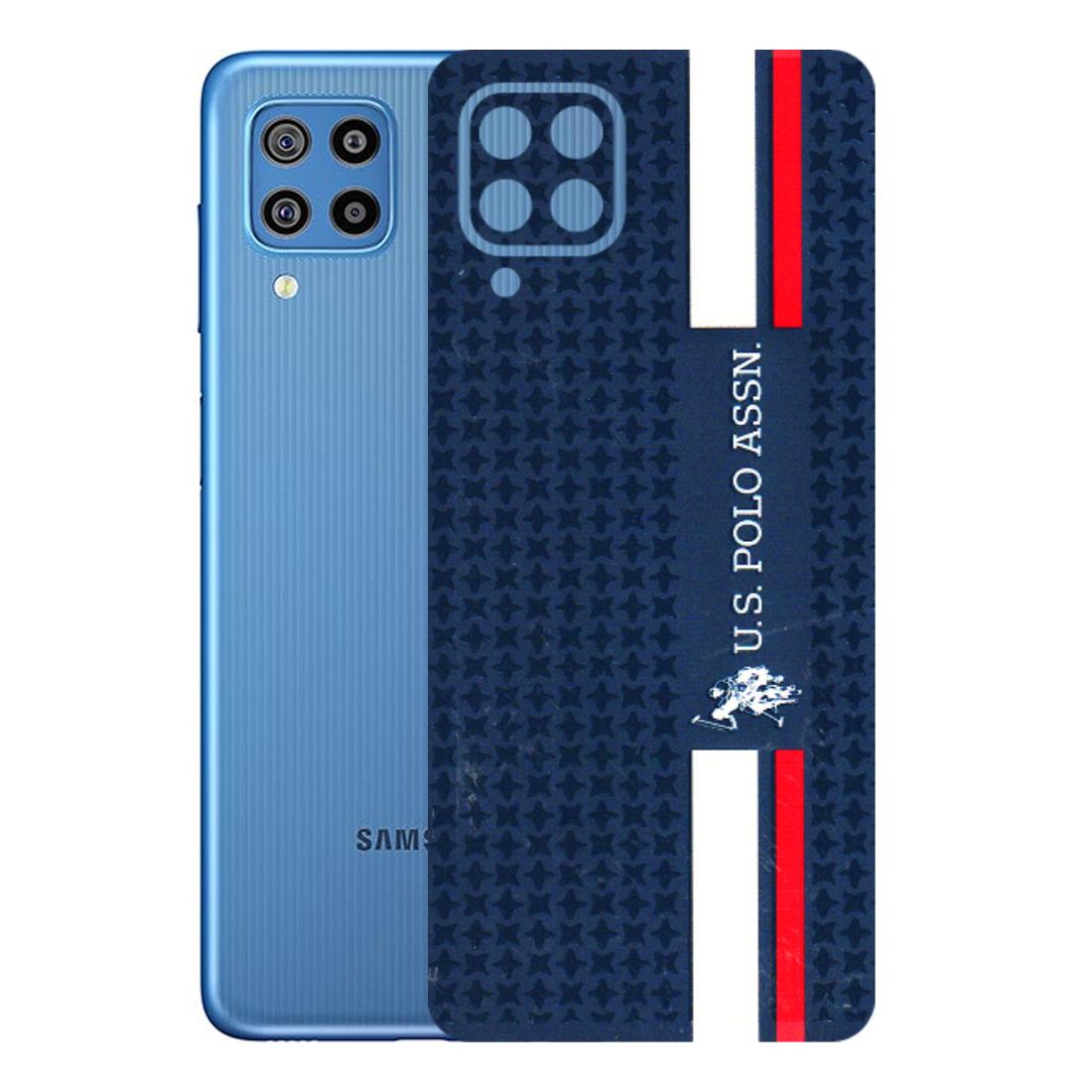 Samsung M/F/Note/Flip and C Phone Skins (All Models) - US POLO Designer Brand - 3D Embossed Finish (L-65) Samsung Galaxy F22