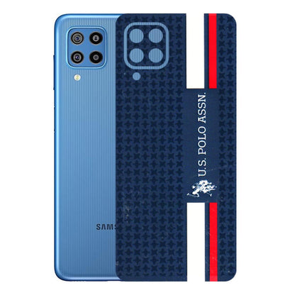 Samsung M/F/Note/Flip and C Phone Skins (All Models) - US POLO Designer Brand - 3D Embossed Finish (L-65) Samsung Galaxy F22