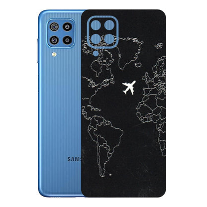 Samsung M/F/Note/Flip and C Phone Skins (All Models) - Never Ending Travel - 3D Embossed Finish (L-79) Samsung Galaxy F22