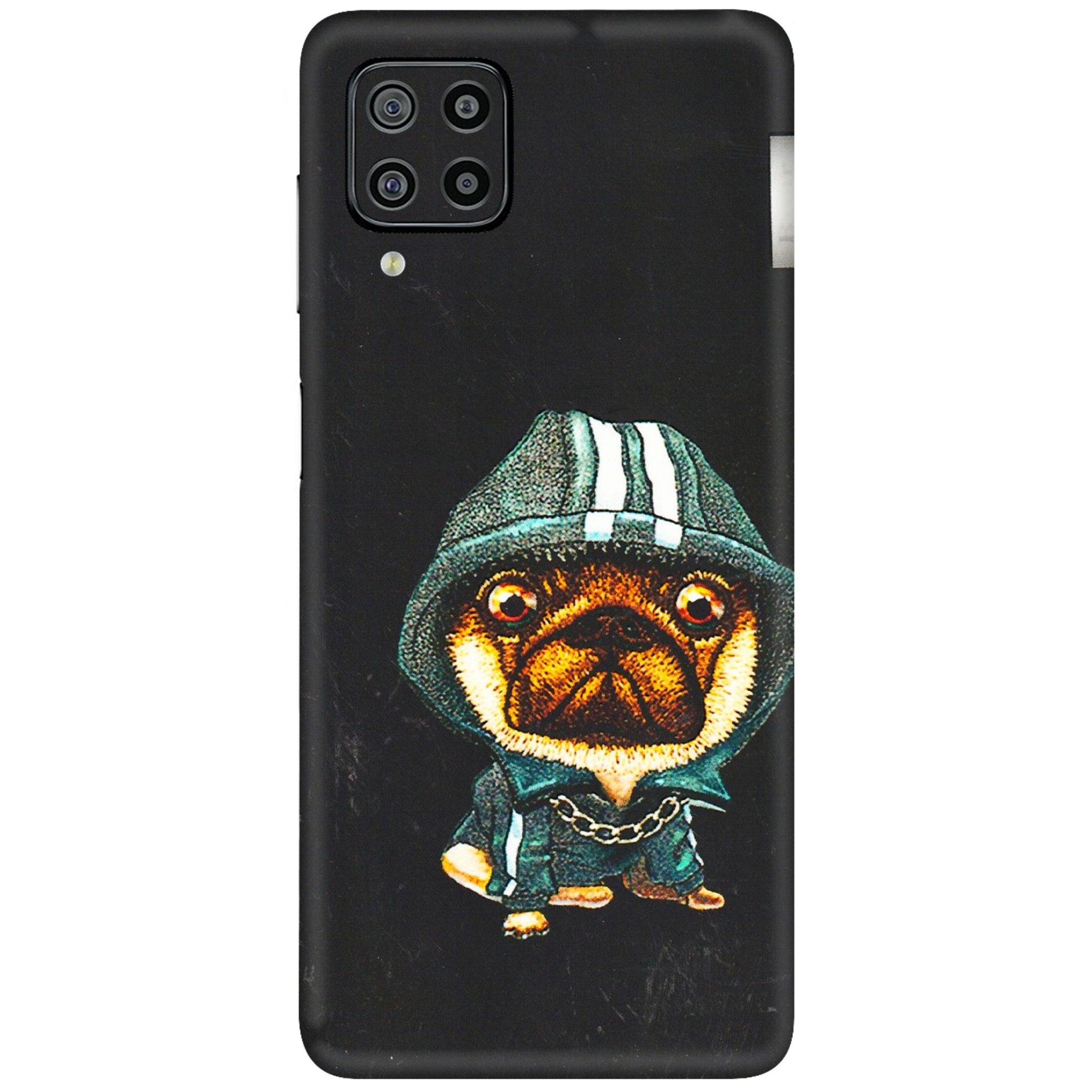 Samsung M/F/Note/Flip and C Phone Skins (All Models) - Puppy N Hoodie - 3D Embossed Finish (L-90) Samsung Galaxy F22