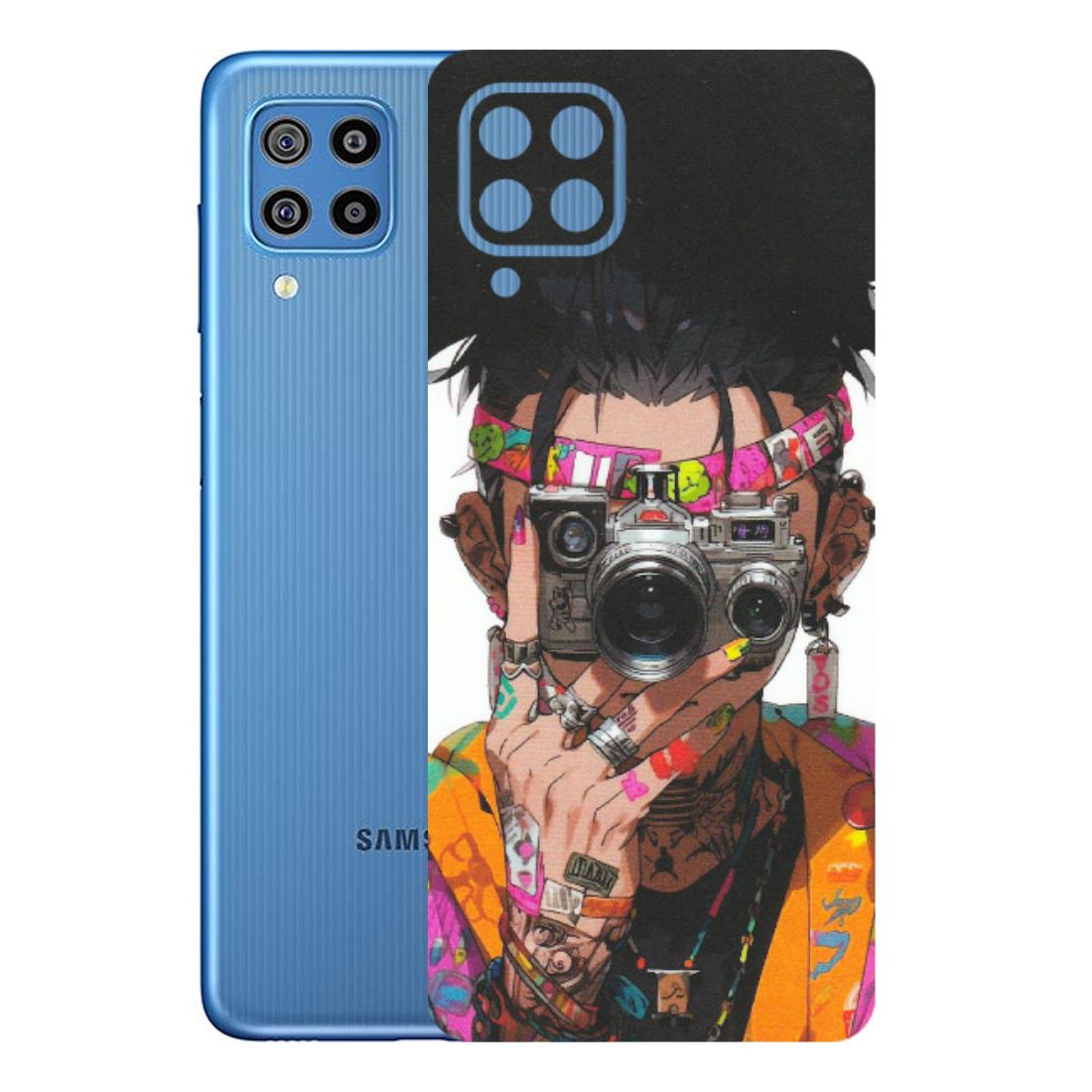 Samsung M/F/Note/Flip and C Phone Skins (All Models) - Camera Lover Girl - Matte Finish (M-09) Samsung Galaxy F22