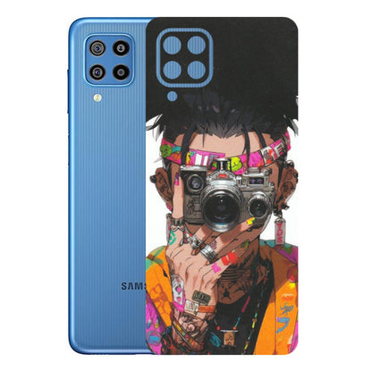 Samsung M/F/Note/Flip and C Phone Skins (All Models) - Camera Lover Girl - Matte Finish (M-09) Samsung Galaxy F22