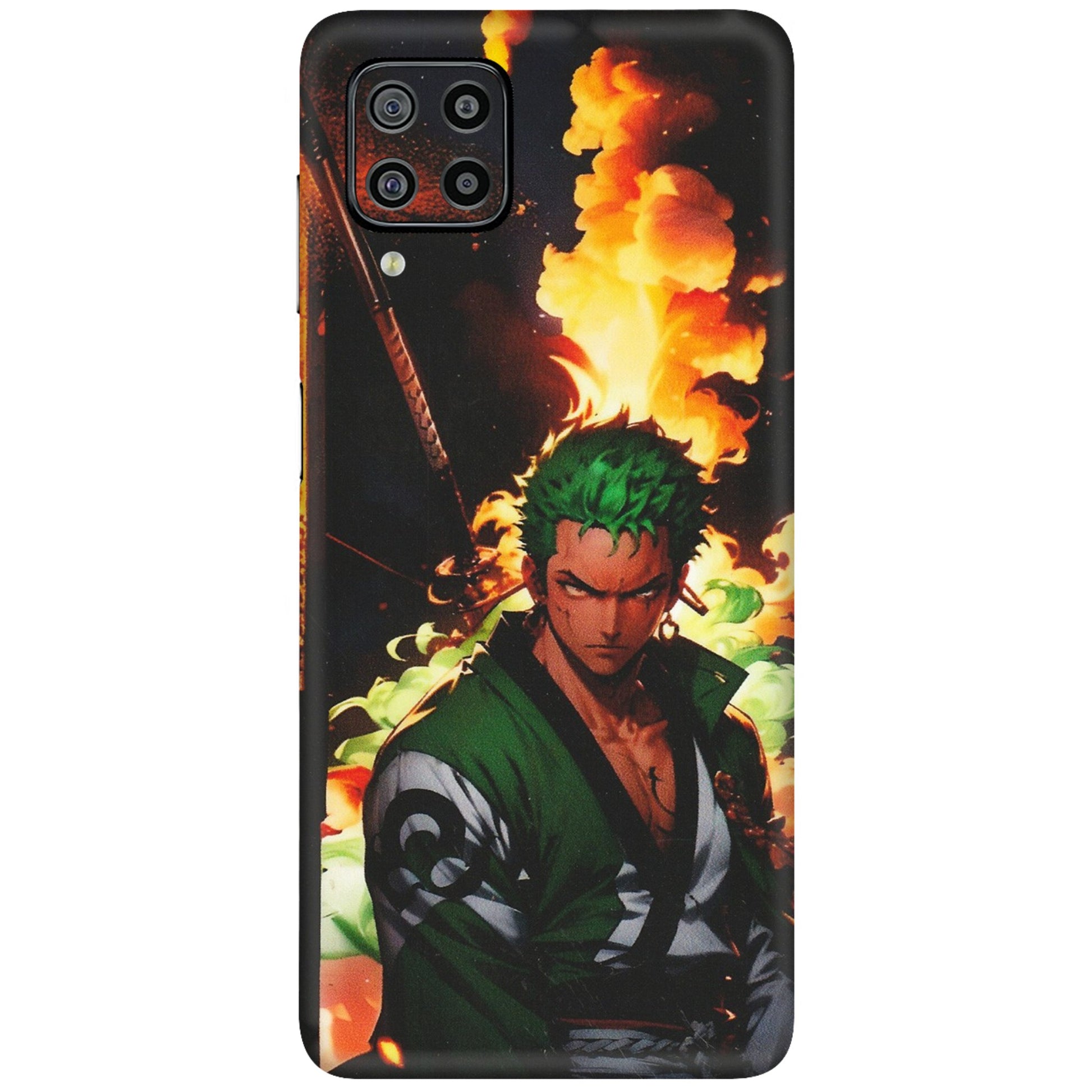 Samsung M/F/Note/Flip and C Phone Skins (All Models) - Roronoa Zoro - Matte Finish (M-102) Samsung Galaxy F22