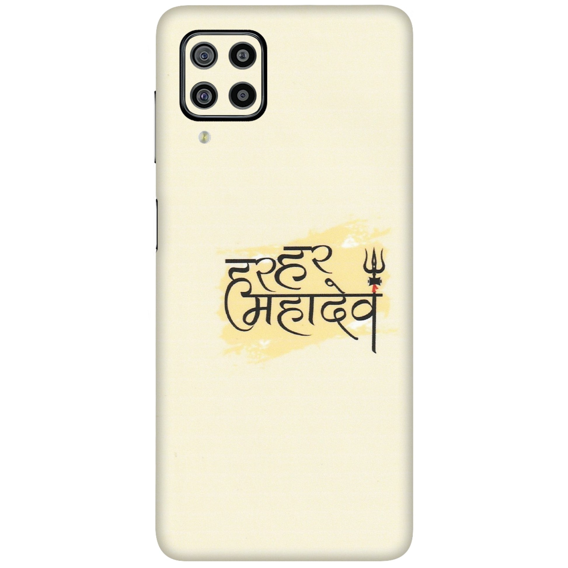 Samsung M/F/Note/Flip and C Phone Skins (All Models) - Har Har Mahadev - Matte Finish (M-10) Samsung Galaxy F22