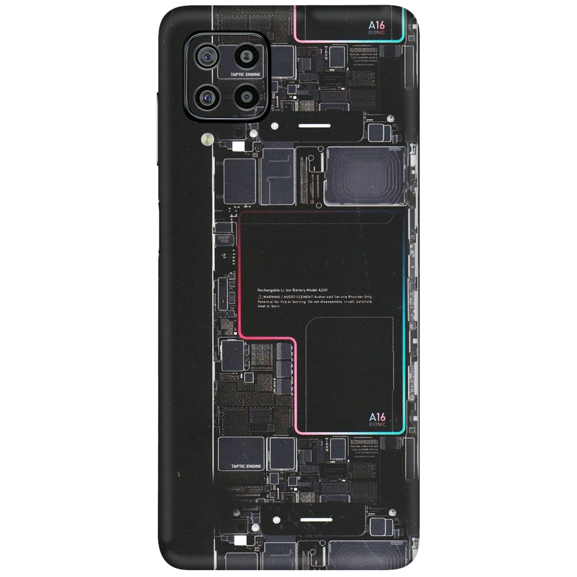 Samsung M/F/Note/Flip and C Phone Skins (All Models) - Motherboard Circuit Layout - Matte Finish (M-117) Samsung Galaxy F22
