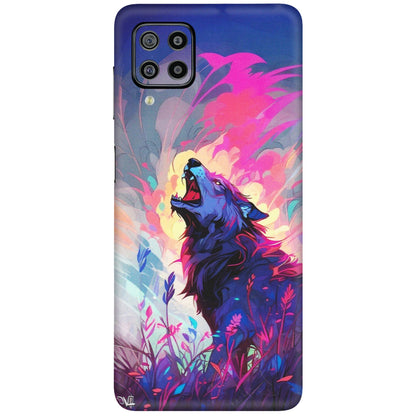 Samsung M/F/Note/Flip and C Phone Skins (All Models) - New Wild Wolf Abstract - Matte Finish (M-125) Samsung Galaxy F22