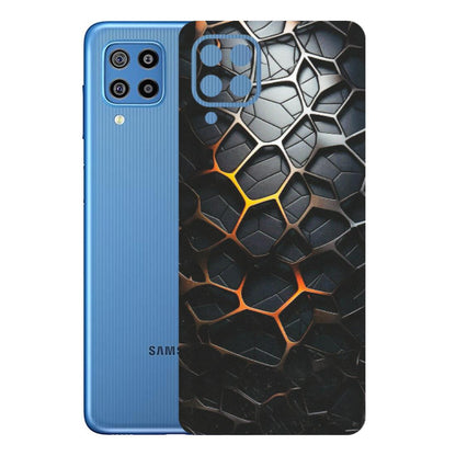 Samsung M/F/Note/Flip and C Phone Skins (All Models) - New Abstract Graphite Tiles - Matte Finish (M-130) Samsung Galaxy F22