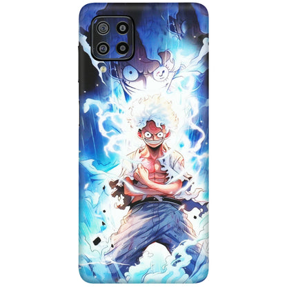 Samsung M/F/Note/Flip and C Phone Skins (All Models) - Blue Thunder Luffy Anime - Matte Finish (M-132) Samsung Galaxy F22