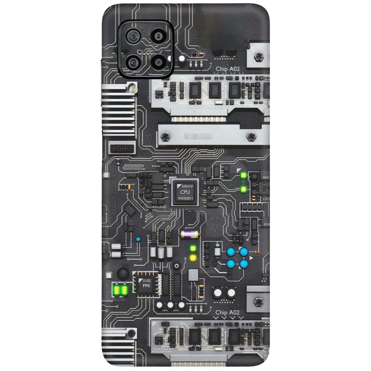 Samsung M/F/Note/Flip and C Phone Skins (All Models) - Motherboard Internals - Matte Finish (M-135) Samsung Galaxy F22