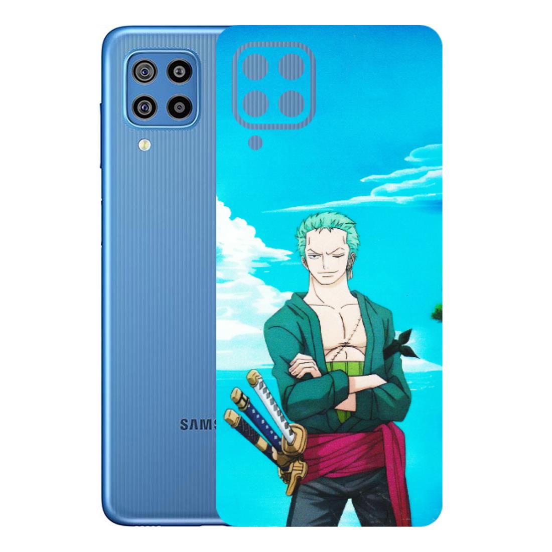 Samsung M/F/Note/Flip and C Phone Skins (All Models) - Cool Swordman Zoro Anime - Matte Finish (M-143) Samsung Galaxy F22