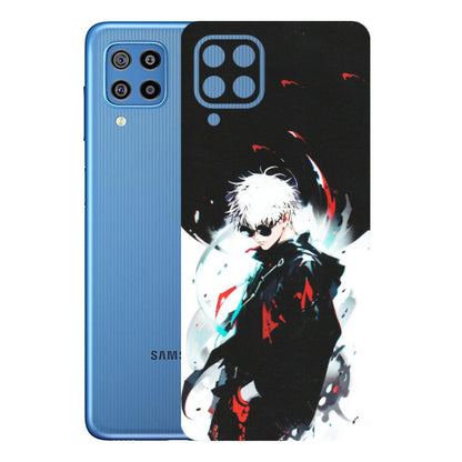 Samsung M/F/Note/Flip and C Phone Skins (All Models) - Gojo Powerful Charater Kaisen Anime - Matte Finish (M-144) Samsung Galaxy F22