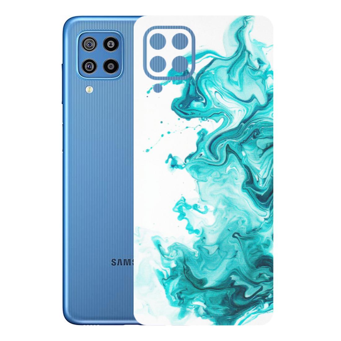 Samsung M/F/Note/Flip and C Phone Skins (All Models) - Sky Blue Abstract Colour - Matte Finish (M-146) Samsung Galaxy F22