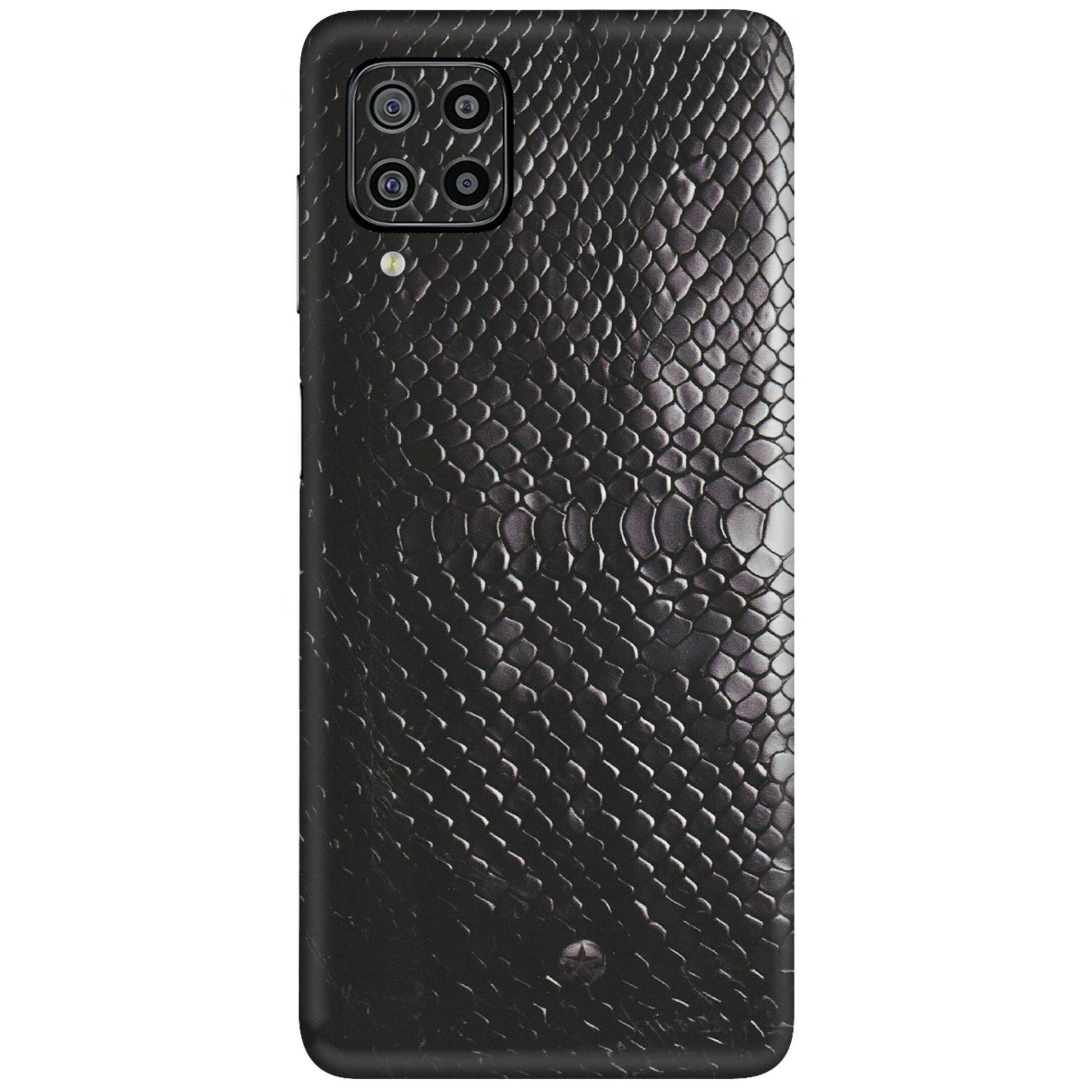 Samsung M/F/Note/Flip and C Phone Skins (All Models) - Black Snack Leather - Matte Finish (M-147) Samsung Galaxy F22