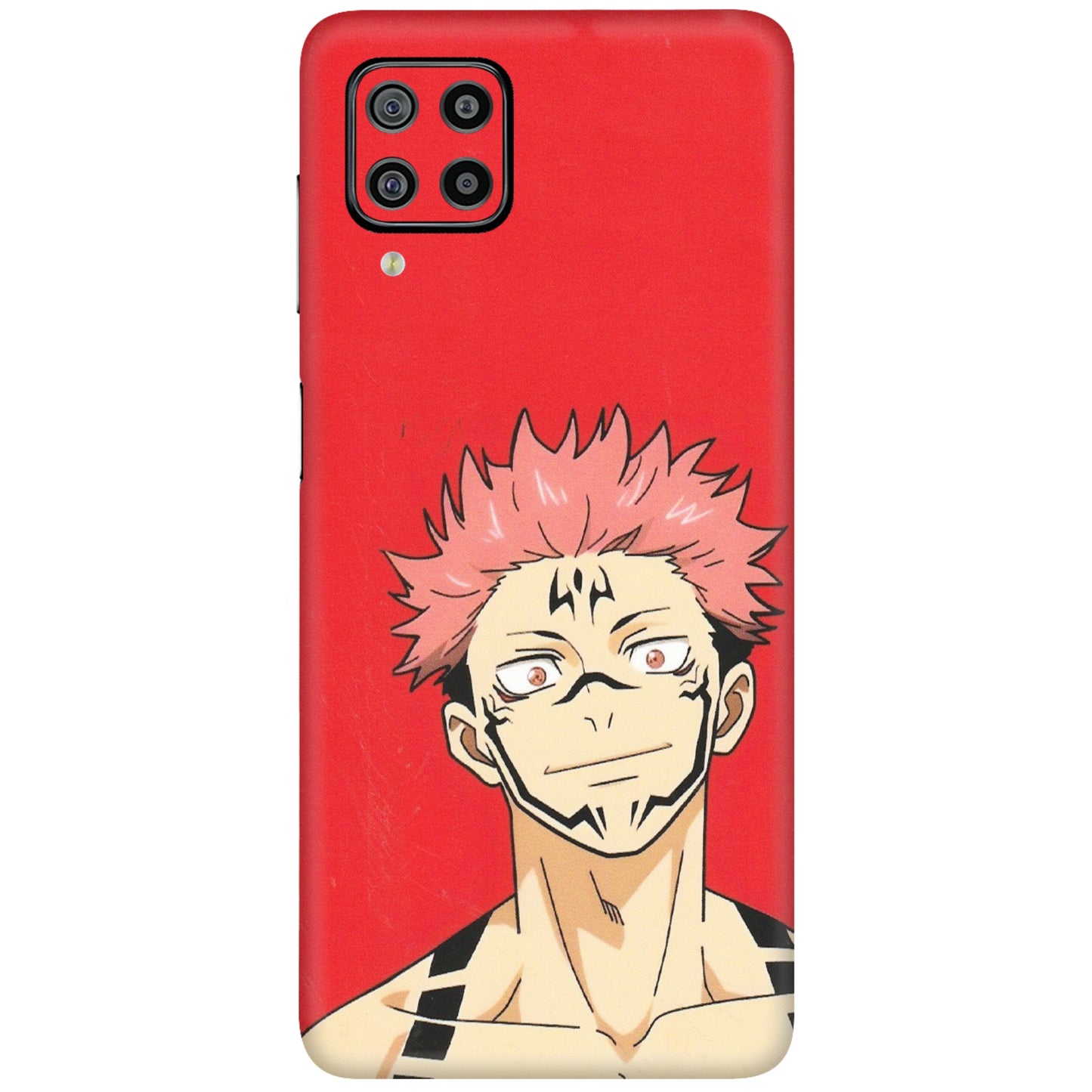 Samsung M/F/Note/Flip and C Phone Skins (All Models) - Ryomen Sukuna Fun Anime - Matte Finish (M-153) Samsung Galaxy F22