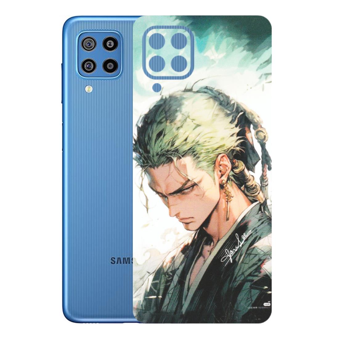 Samsung M/F/Note/Flip and C Phone Skins (All Models) - Pirate Hunter One Piece Anime - Matte Finish (M-157) Samsung Galaxy F22